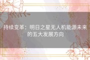 持续变革：明日之星无人机能源未来的五大发展方向